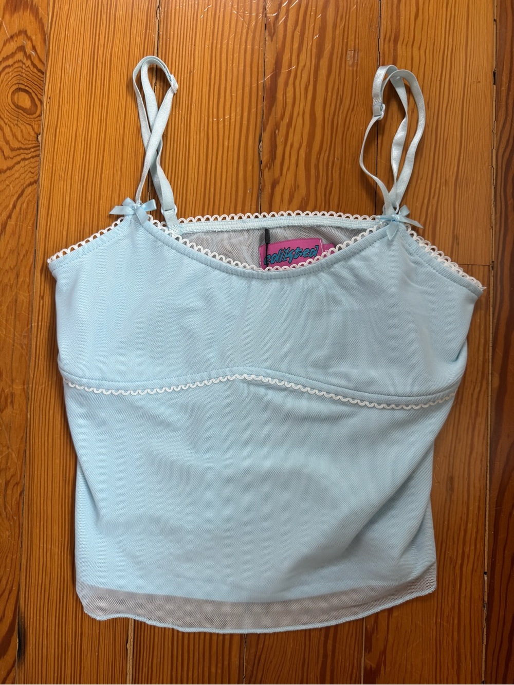 NWT Edikted Lace-Trim Cami Top